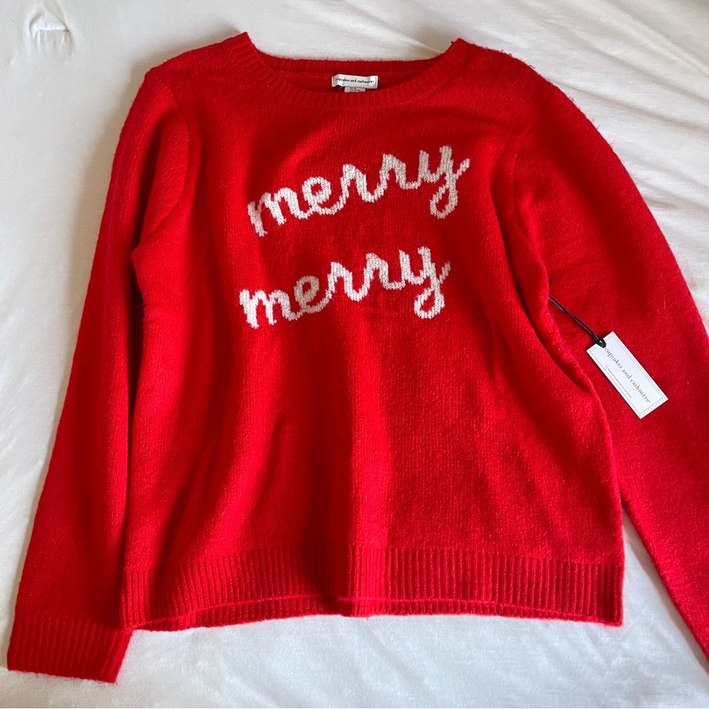 Cupcakes and Cashmere Merry Merry Sweater